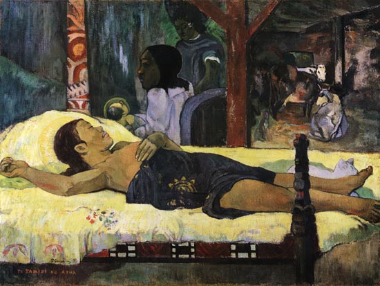 Birth of the Son of God (Te Tamari no Atua) from Paul Gauguin