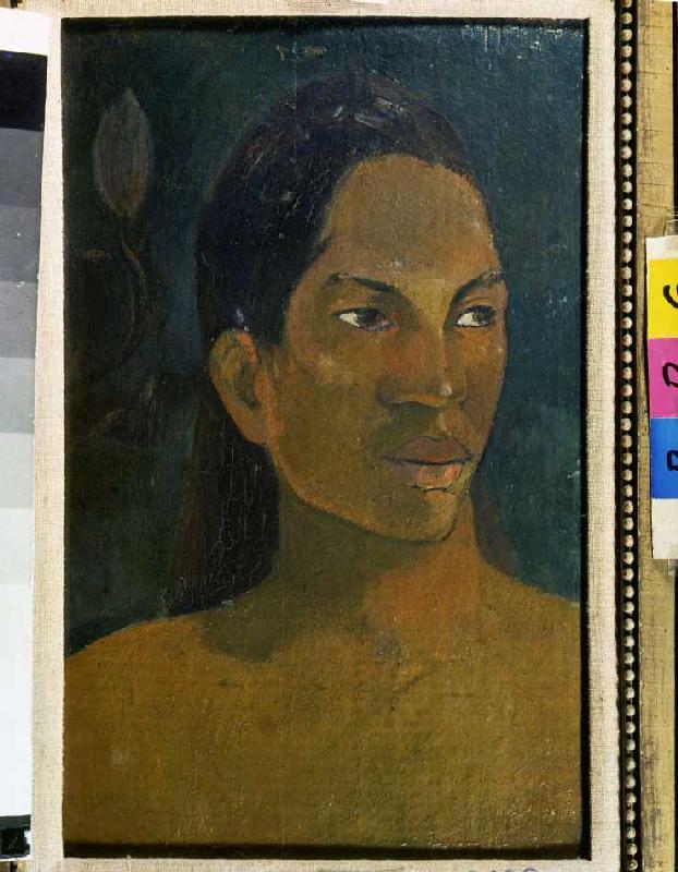 Head of a Tahitian from Paul Gauguin