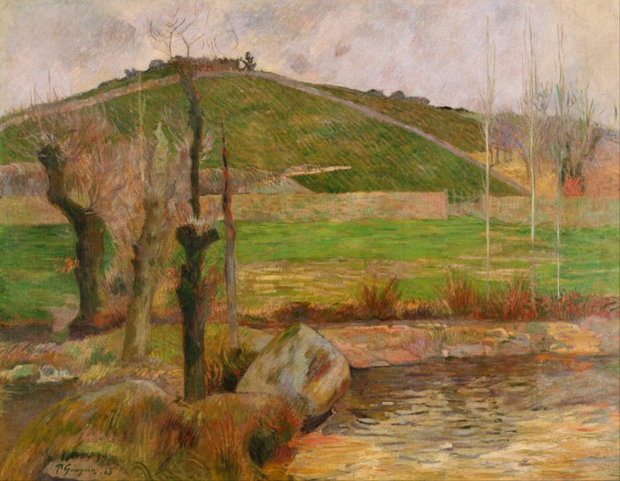 Landscape near Pont-Aven from Paul Gauguin
