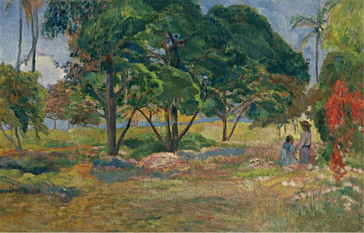 Landscape with Three Trees from Paul Gauguin