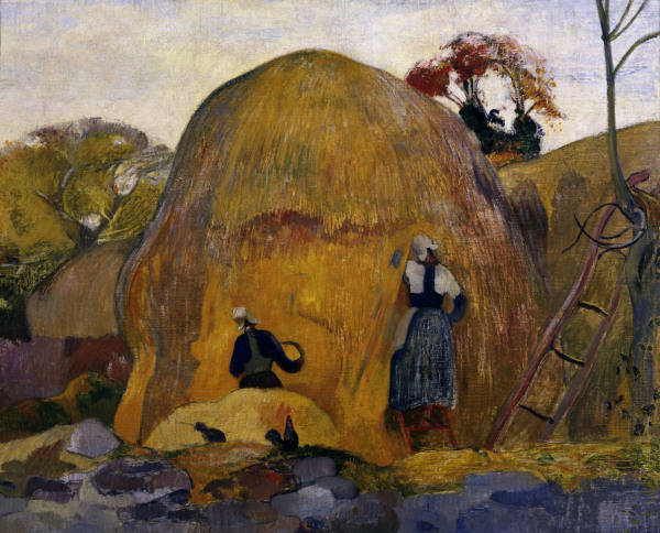 P.Gauguin / Les meules jaunes / 1889 from Paul Gauguin