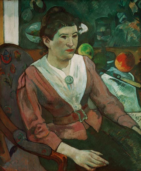 Portrait Marie Derrien Lagadu from Paul Gauguin