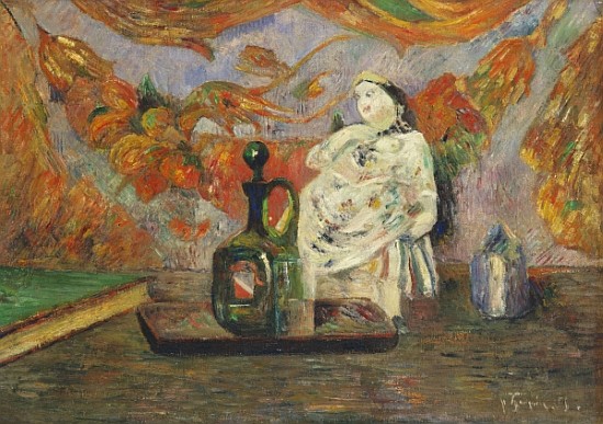 Still Life with a Ceramic Figurine from Paul Gauguin