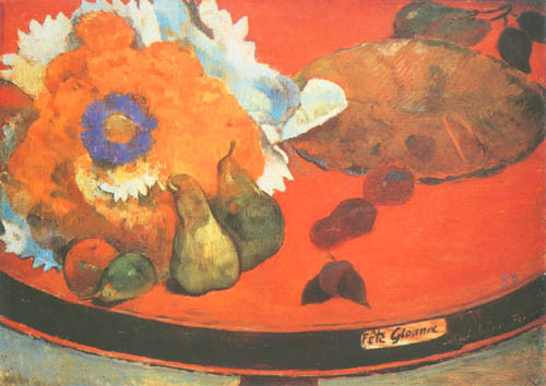 Still life Fête Gloanec from Paul Gauguin