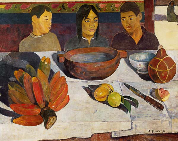 The Meal (The Bananas) from Paul Gauguin