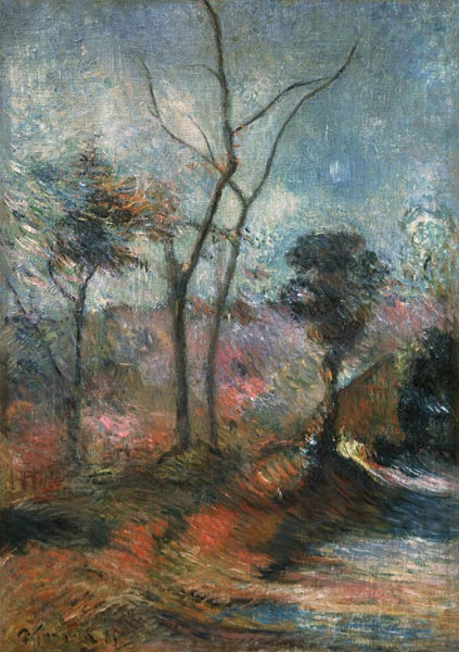Wintry landscape. from Paul Gauguin
