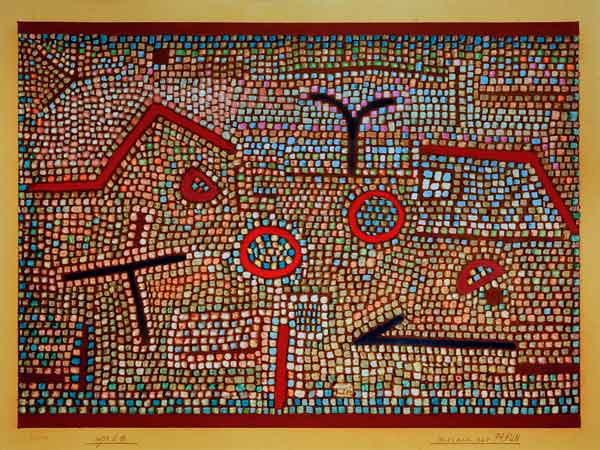 Mosaik aus Prhun, from Paul Klee