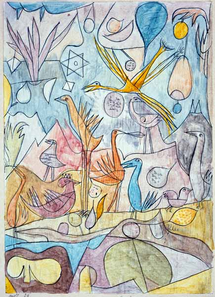 Vogelsammlung from Paul Klee