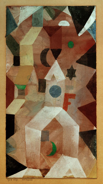 Die Kapelle, 1917, 127. from Paul Klee