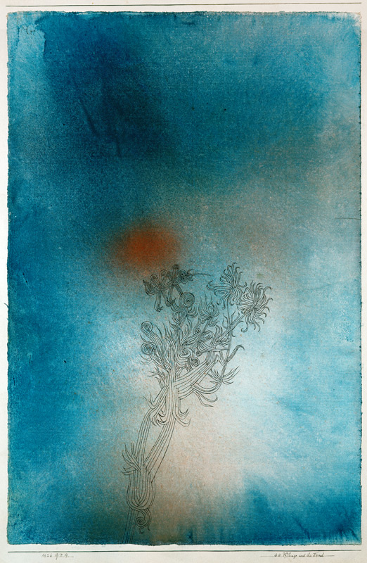 Die Pflanze und ihr Feind from Paul Klee