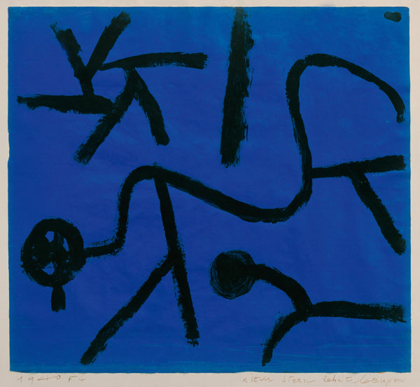 Dieser Stern lehrt beugen, 1940, from Paul Klee