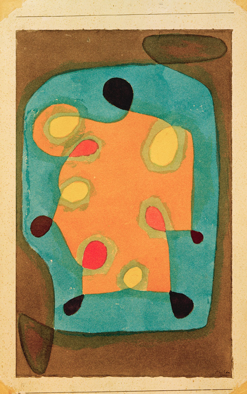 Entwurf fuer einen Mantel, 1931, from Paul Klee