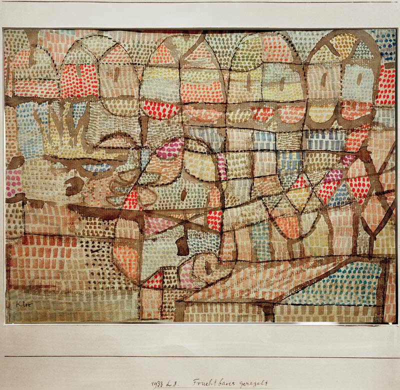 Fruchtbares geregelt, from Paul Klee