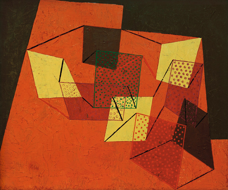 Verspannte Flaechen, 1930. from Paul Klee