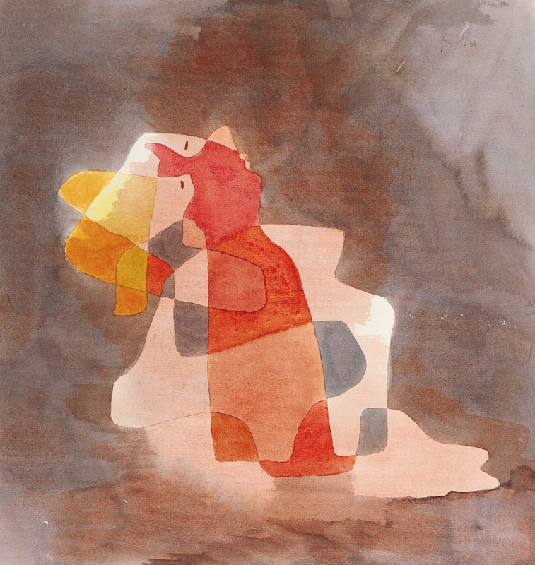 Woman Leaning Back from Paul Klee