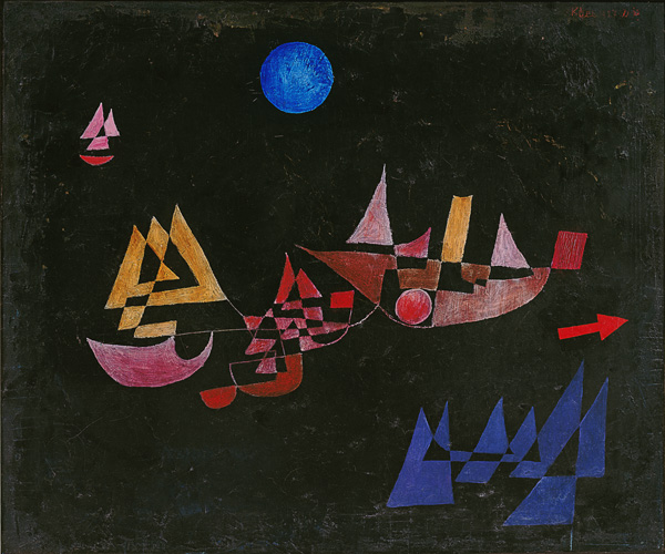 Departure of the ships from Paul Klee