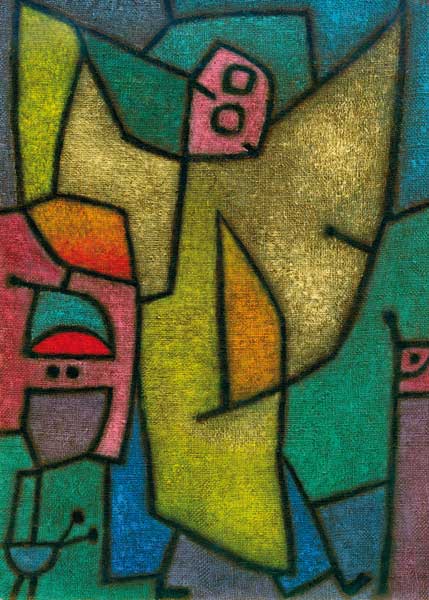 Angelus Militans, 1940. from Paul Klee