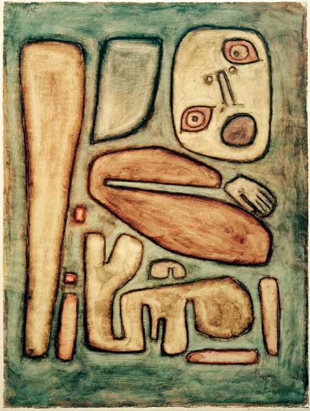 Angstausbruch III, 1939, 124. from Paul Klee
