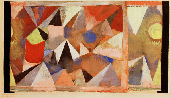 Berglandschaft, 1918, 46. from Paul Klee