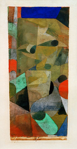 Blick des Daemons, 1917, 1. from Paul Klee