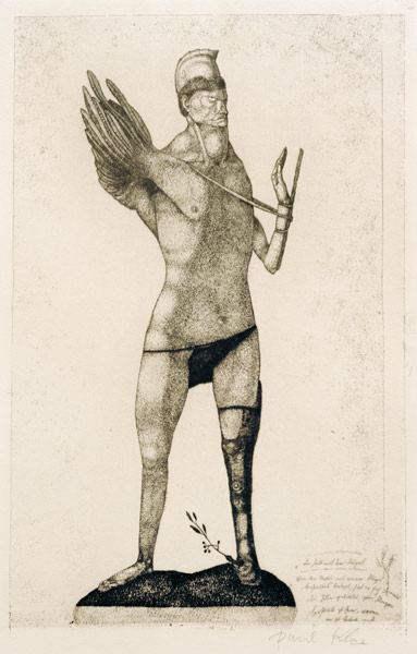 Der Held mit dem Fluegel, 1905, 38. from Paul Klee