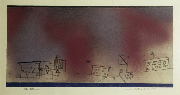 Festtag im Winter, 1927. from Paul Klee
