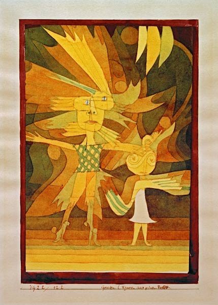 Genien (Figuren aus einem Ballett), from Paul Klee
