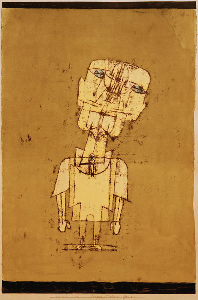 Gespenst eines Genies, from Paul Klee