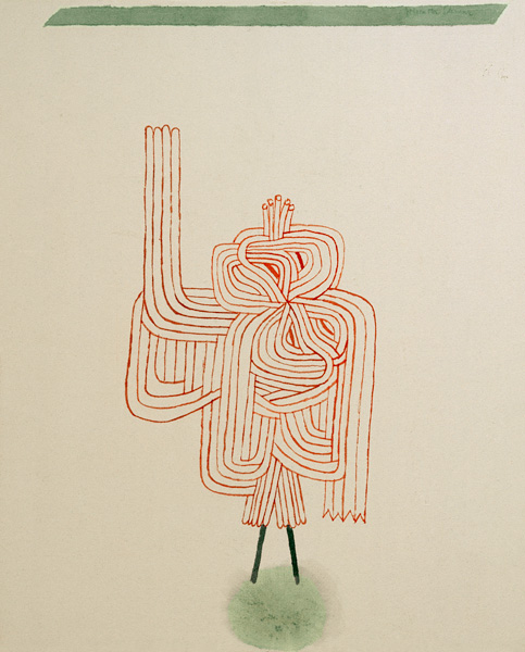 Gespenster-Schwur, 1930, 113 (V3). from Paul Klee