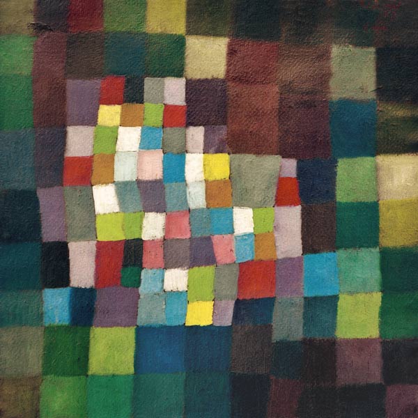 Abstract mit Bezug auf einen from Paul Klee