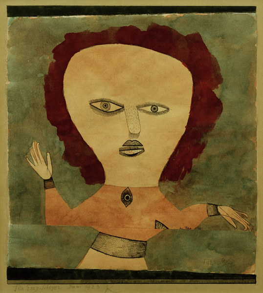 Schauspieler als Frau, 1923. 49. from Paul Klee