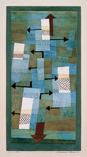 Schwankendes Gleichgewicht, 1922, 159. from Paul Klee