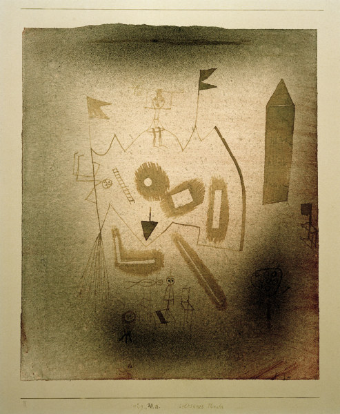 Seltsames Theater, 1929, 316. from Paul Klee