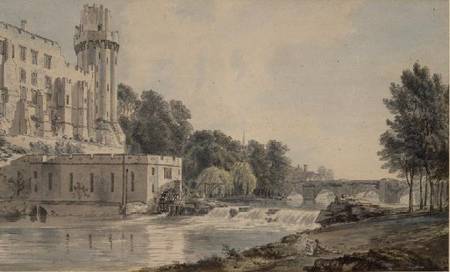 Caesar's Tower, Warwick Castle from Paul Sandby