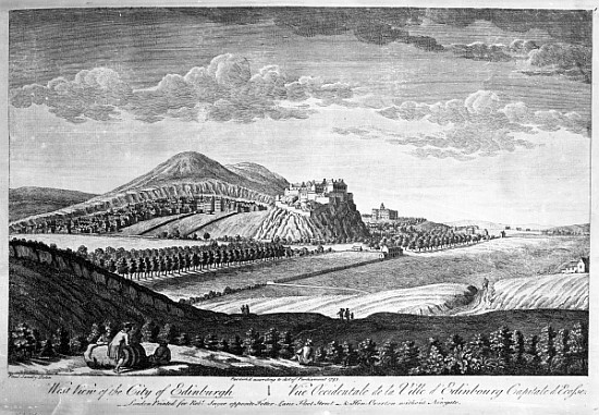 West View of the City of Edinburgh from Paul Sandby