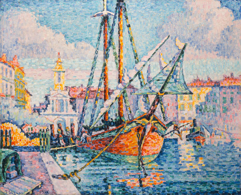 The Port, 1923 (oil on canvas) from Paul Signac