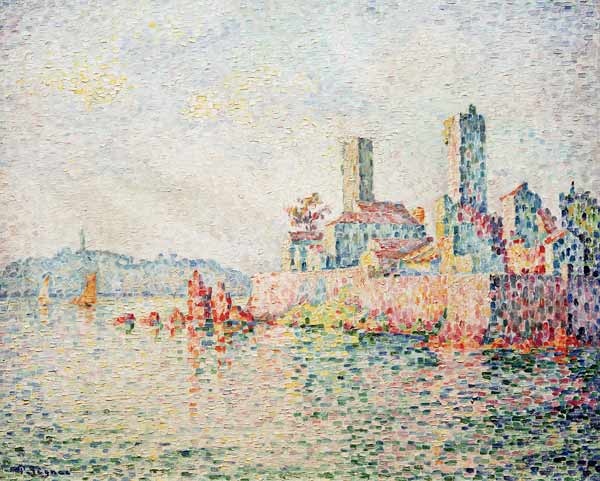 Antibes, the towers from Paul Signac