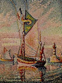 In the port of Concarneau. from Paul Signac