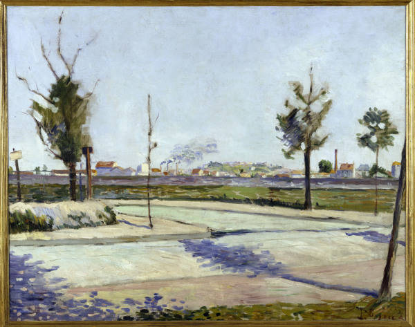 P.Signac, Road to Gennevilliers / 1883 from Paul Signac