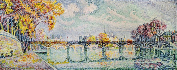 The Pont des Arts from Paul Signac
