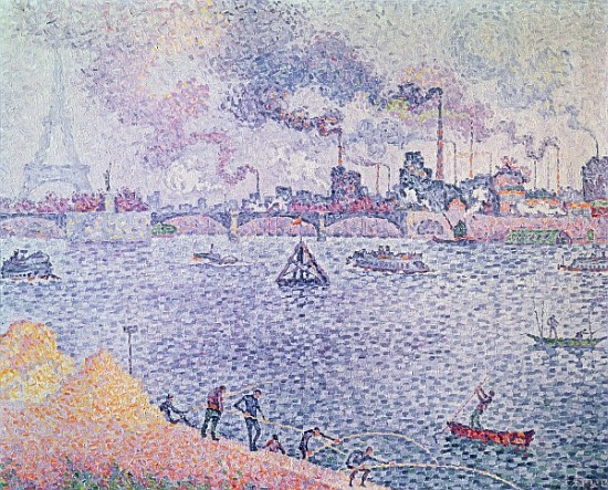 The Seine, Grenelle from Paul Signac