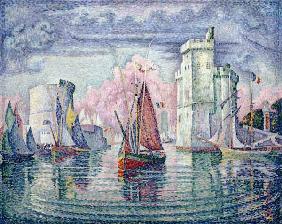 P.Signac / Port of La Rochelle / 1921