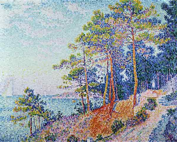 St. Tropez, the Custom's Path, 1905 from Paul Signac