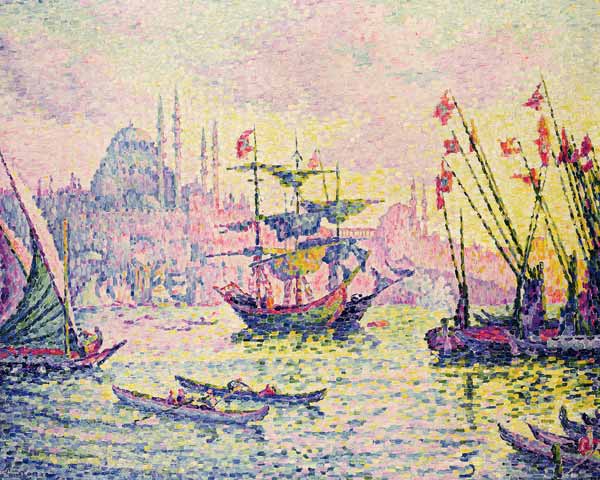 View of Constantinople from Paul Signac