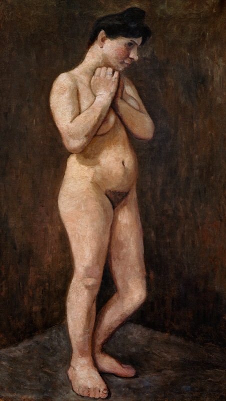 Standing Female Nude from Paula Modersohn-Becker