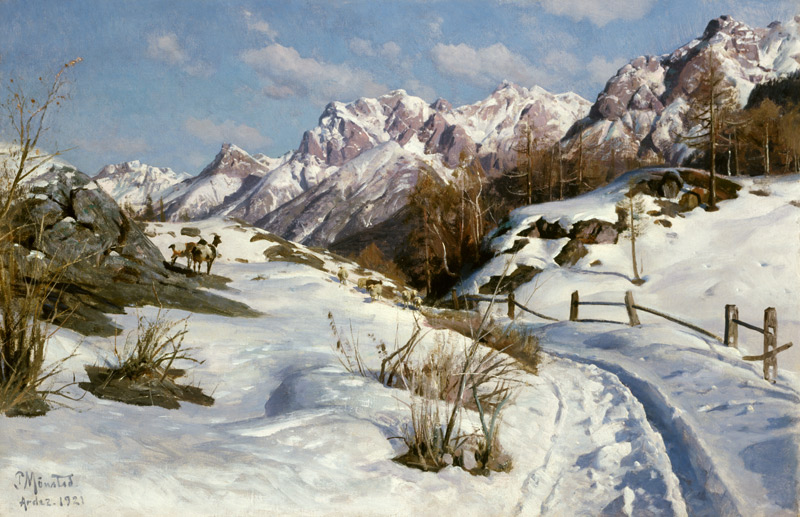 Winter in Engadin from Peder Moensted