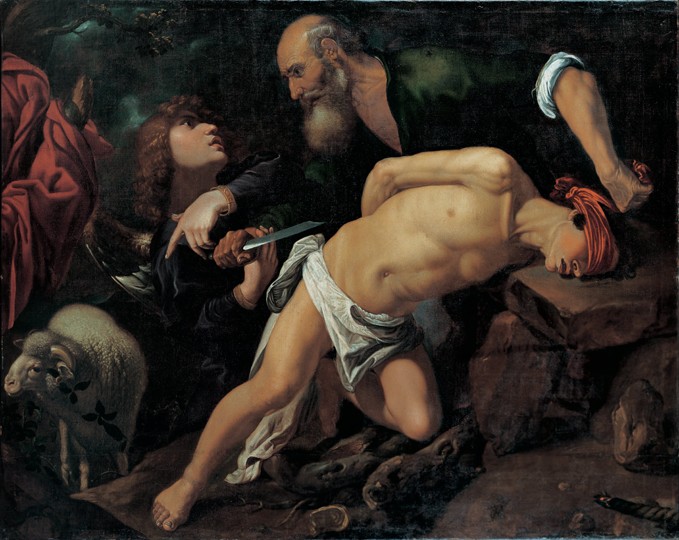 The Sacrifice of Isaac from Pedro Orrente