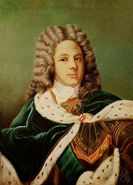 Portrait of the Duc de Saint-Simon (1675-1755) after a portrait by Hyacinthe Rigaud (1659-1743) from Perrine Viger