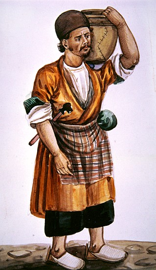 The tile mender from Persian School