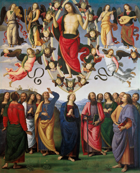 The Ascension Day Christi. from Perugino (eigentl. Pierto di Cristoforo Vanucci)